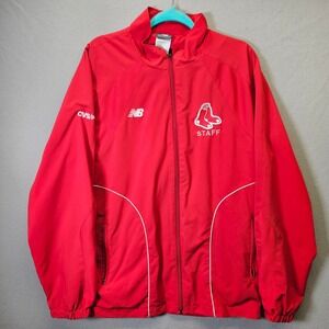 Boston Red Sox Staff Jacket New Balance Red Baseball Team Outerwear